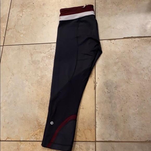 Lululemon Athletics Women Sport Jogging Pants zipper in back  size 8 - Picture 15 of 15